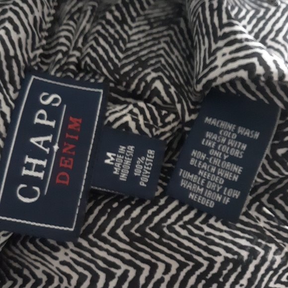 Chaps Ruffle Trim Blouse - Picture 5 of 5